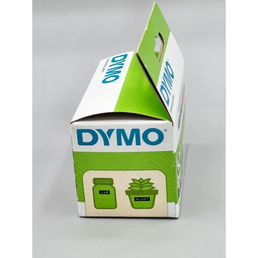 Dymo Embossing Labels 3 Pack 2 Black and 1 Blue 3/8
